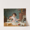 Jeune fille au chat by Victor Gabriel Gilbert