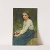 Jeune Fille Aux Raisins (1904) by William Bouguereau