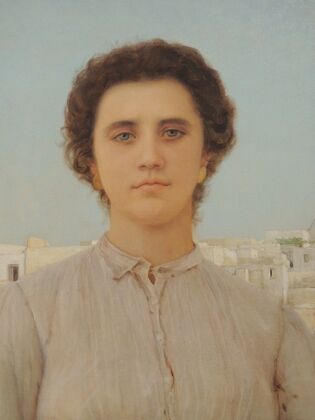 Jeune fille de Capri