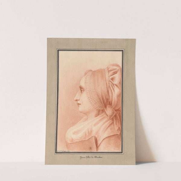 Jeune fille de Meulan (1777-1825) by Jean Jacques Lequeu