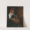Jeune fille italienne by Alfred Stevens