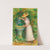 Jeune Fille Près D&#039;une Fontaine by Pierre-Auguste Renoir