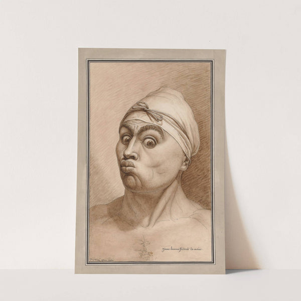 Jeune homme faisant la moüe (1777-1825) by Jean Jacques Lequeu