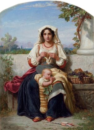 Jeune Mère Italienne