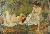 Jeunes Femmes au Jardin