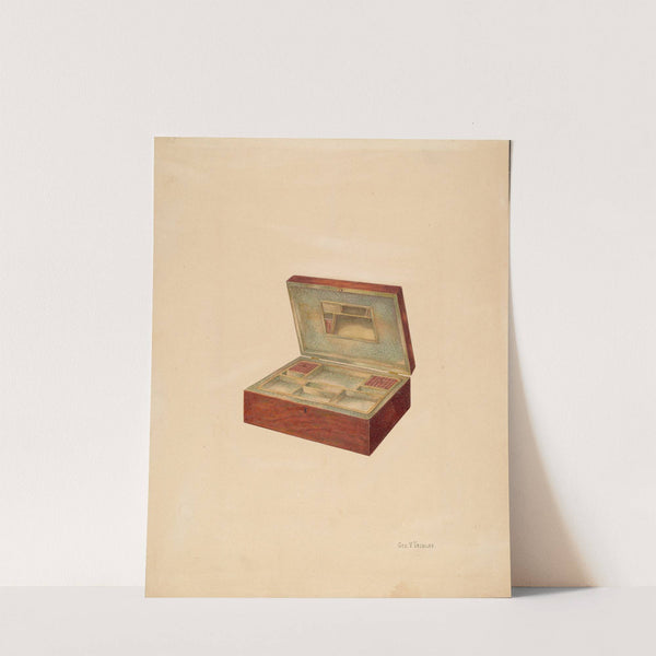 Jewelry or Sewing Box (c. 1937) by George V. Vezolles