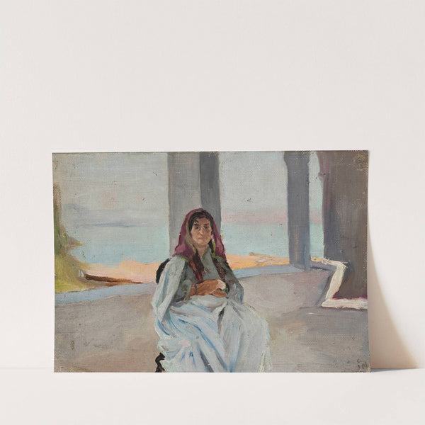 Jewess from Tiberias. From the journey to Palestine by Jan Ciągliński