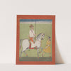 Jhujhar Singh on Horseback (ca. 1720–30) by Dalchand