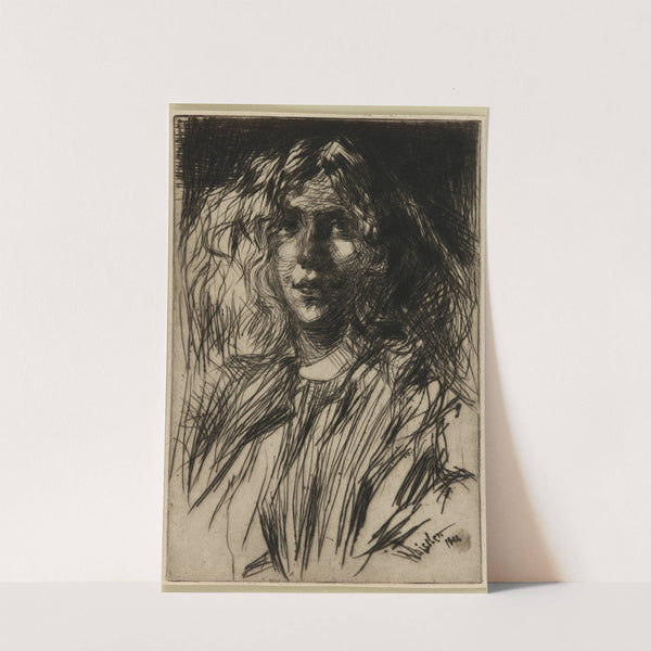 Jo (1861) by James Abbott McNeill Whistler