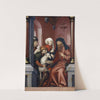 Joachim And Anne Choosing A Lamb For Sacrifice by Hans Fries