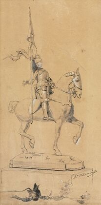 Joan of Arc on Horseback