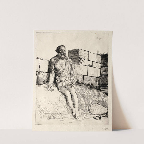 Job (c. 1857–1911) by Alphonse Legros