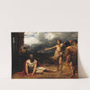 Job and the Messengers (Job, I, 13-21) (ca. 1851) by James Thomas Linnell