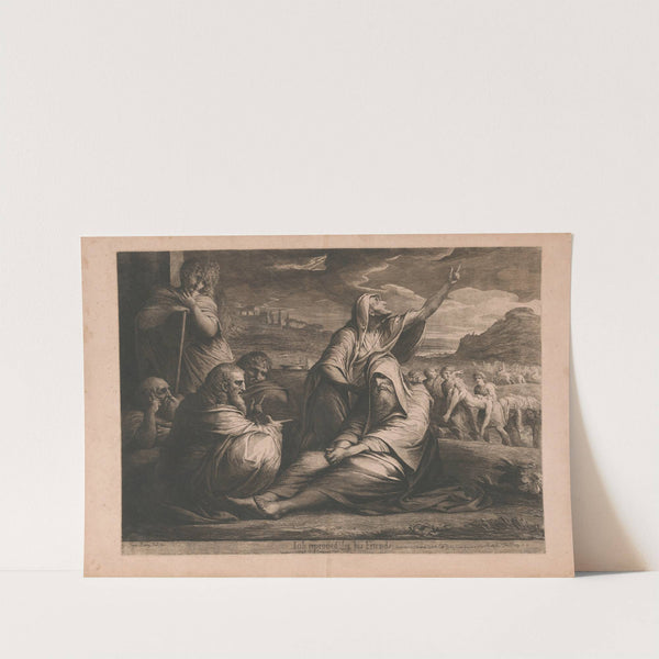 Job Reproved by His Friends (1777) by James Barry