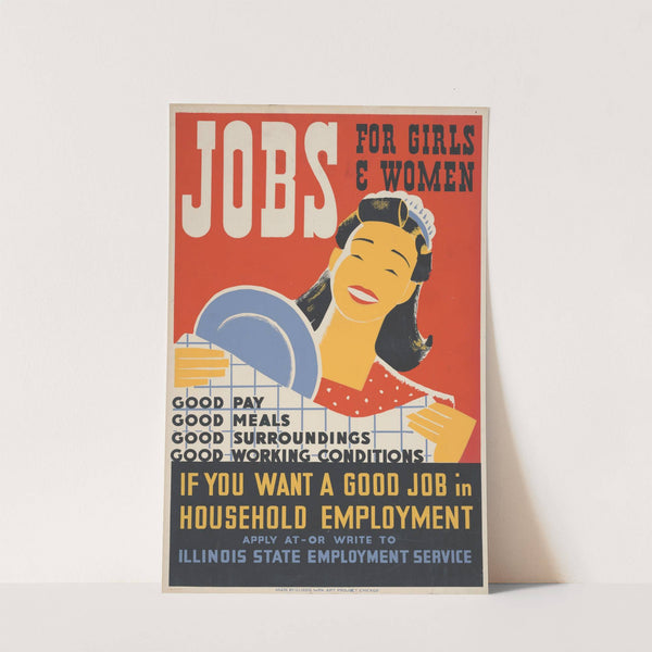 Jobs for girls &#038; women (1936) by Albert M. Bender