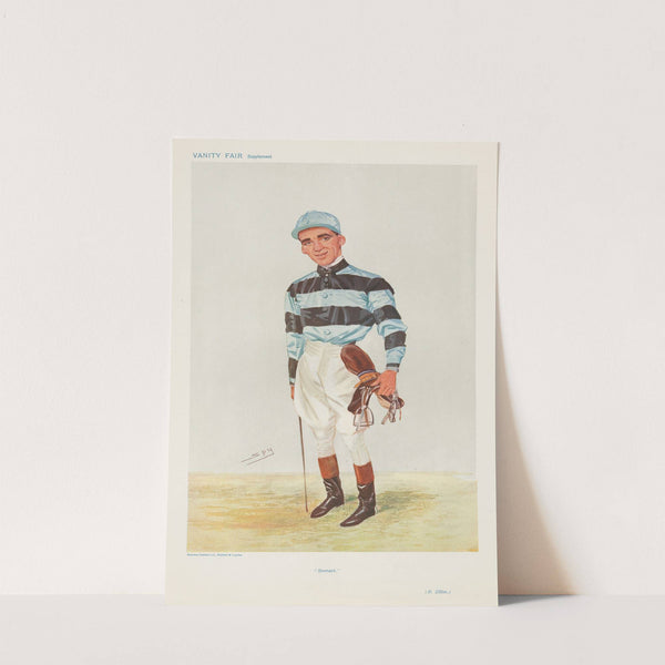 Jockeys; ‘Bernard’, Bernard Dillon, September 12, 1906 (1906) by Leslie Matthew Ward