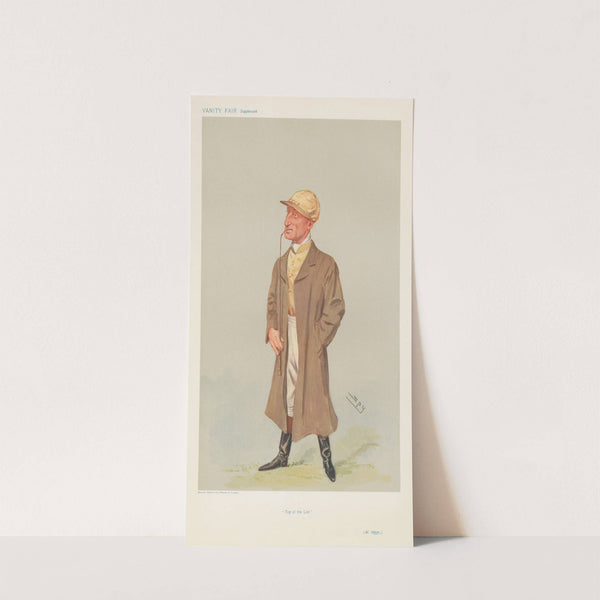 Jockeys; ‘Top of the List’, William Higgs, November 21, 1906 (1906) by Leslie Matthew Ward