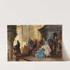 Johann Sebastian Bach at the Organ in Sanssouci in the Presence of Frederick the Great and the Royal Family on 7 May 1747 by Hermann von Kaulbach