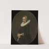 Johanna Bardoel (d after 1667). Wife of Gerard van der Schalcke by Gerard ter Borch