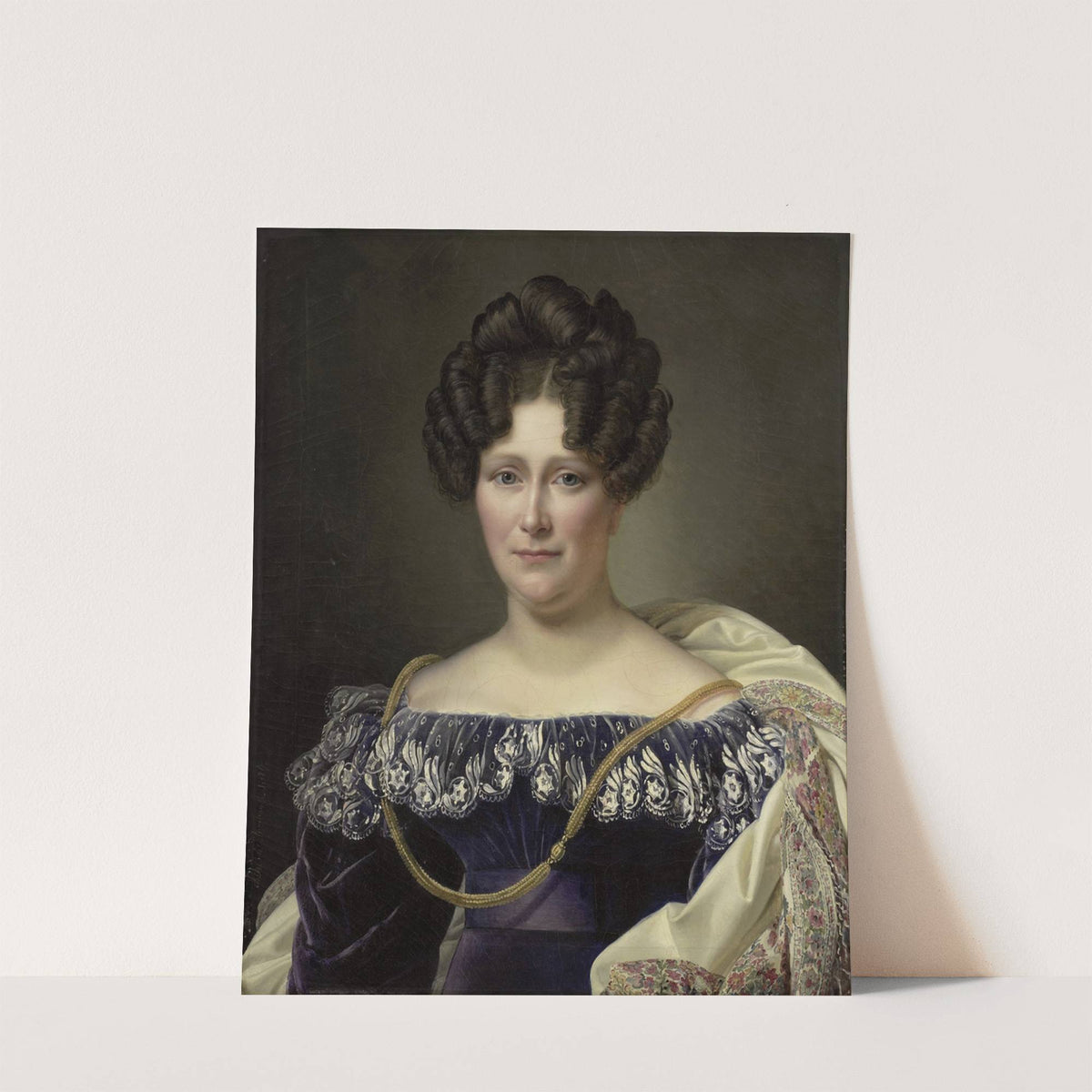 Johanna Henriette Engelen (1789-1878), second Wife of Daniel Francis Schas (1826) by Alexandre-Jean Dubois-Drahonet