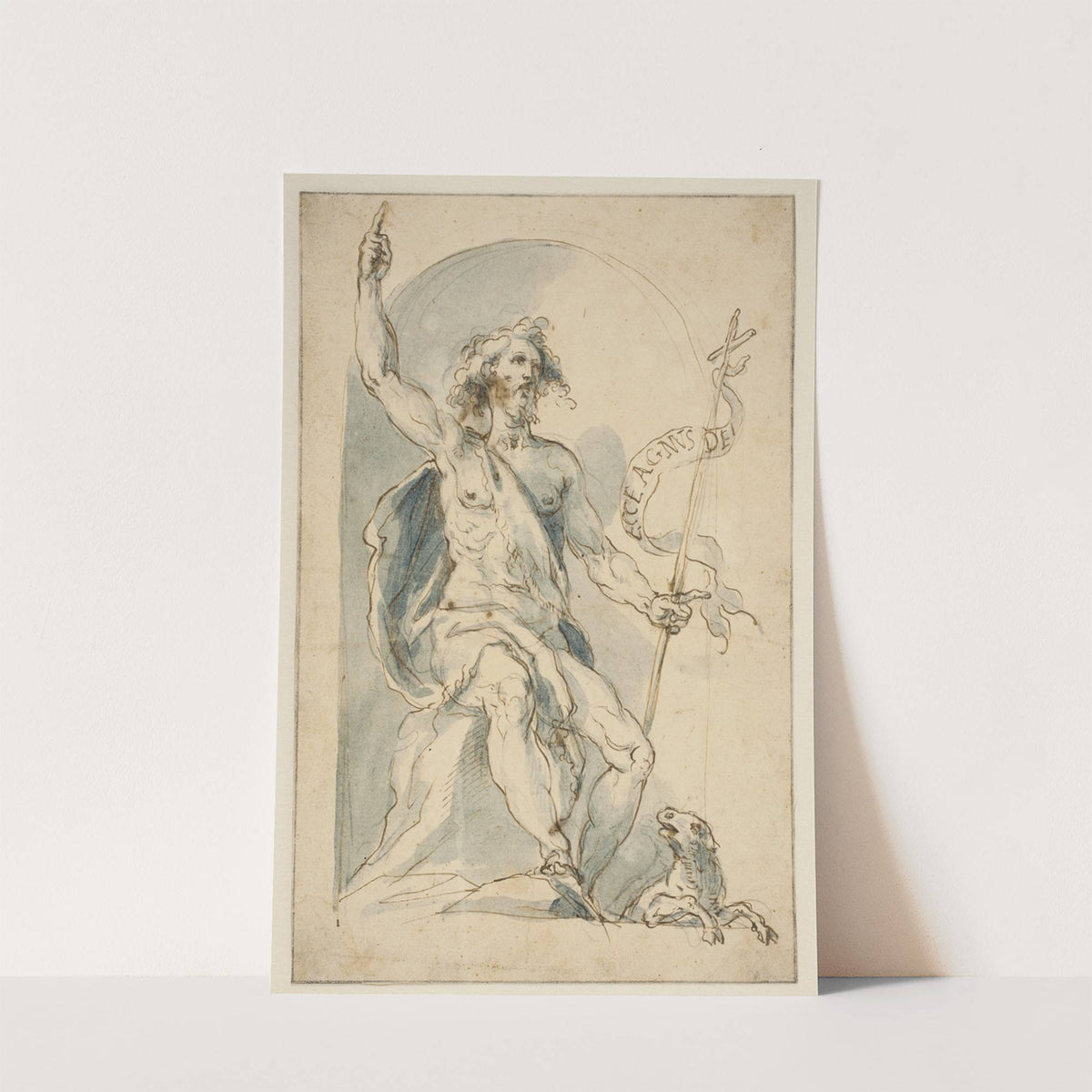 Johannes Døberen by Cherubino Alberti