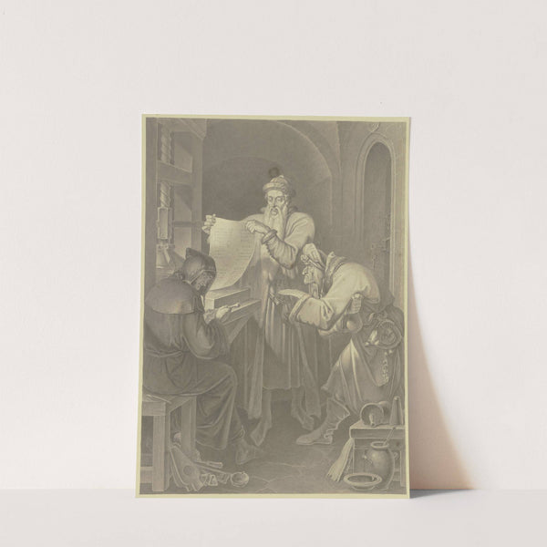 Johannes Gutenberg erfindet die Druckerkunst by Ferdinand Fellner