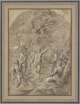 View of the exterior face of the Versailles Grotto (1672)