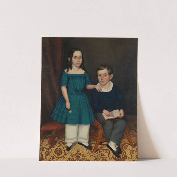 John and Louisa Stock by Joseph Whiting Stock