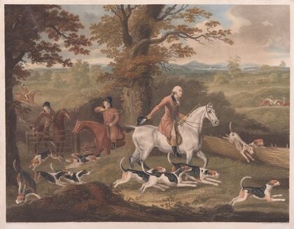 John Corbet, Esquire, and his Fox Hounds (1814)