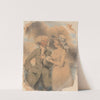 John Edwin and Mrs. Mary Wells as Lingo and Cowslip in &#039;The Agreeable Surprise&#039; by John Downman