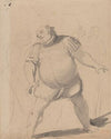 John Henderson as Falstaff