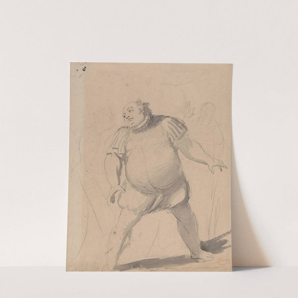 John Henderson as Falstaff by George Romney