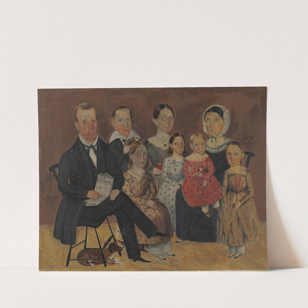 John J. Wagner Family Portrait by Archie Thompson