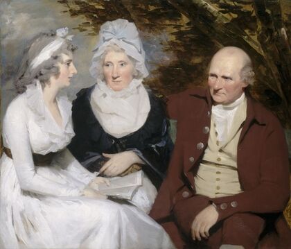 John Johnstone, Betty Johnstone and Miss Wedderburn