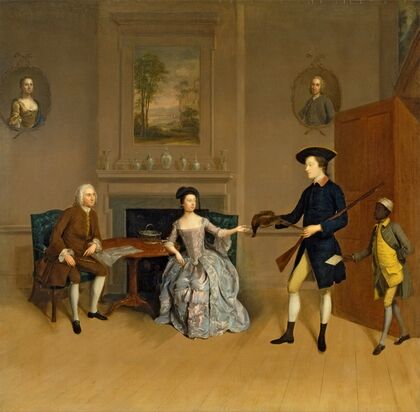John Orde, His Wife Anne, And His Eldest Son William (1754 - 1756)