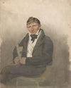 John Rubens Smith, self-portrait
