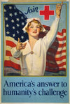 Join [Red Cross symbol] – America’s answer to humanity’s challenge