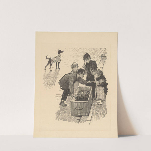 Jolie société! (1894) by Théophile Alexandre Steinlen