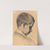 Jongenskop; en profil naar rechts by Thérèse Schwartze