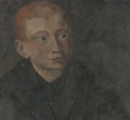 Jongenskop met rood haar (1874 - 1945)