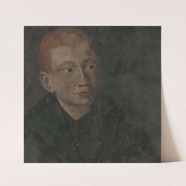 Jongenskop met rood haar (1874 - 1945) by Carel Adolph Lion Cachet