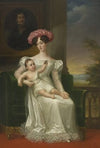Josefina of Sweden and Norway, with her eldest son