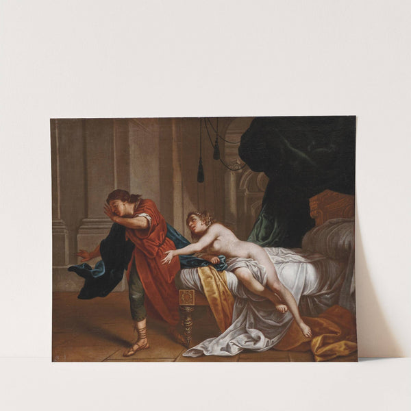 Joseph And Potiphar&#039;s Wife by Lazzaro Baldi