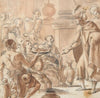 Joseph Distributing Wheat