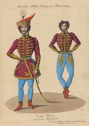 Joseph Farkas ungarischer Tanzkünstler (1832)