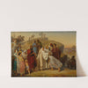 Joseph Greeting Jacob by Auguste Jean-Baptiste Leloir