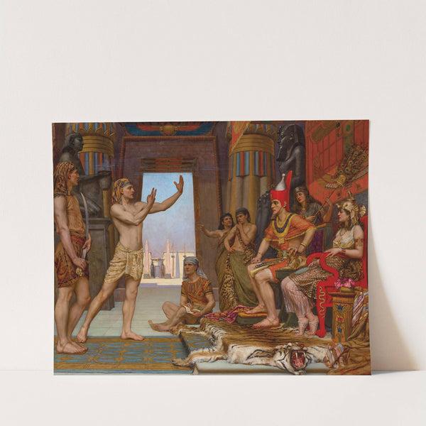 Joseph interpreting Pharaoh's dream by Reginald Arthur