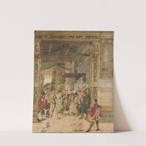 Joseph Interpreting the Dreams of Pharaoh (ca. 1534–47) by Jörg Breu the Younger