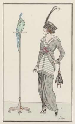 Robe de taffetas à fleurs