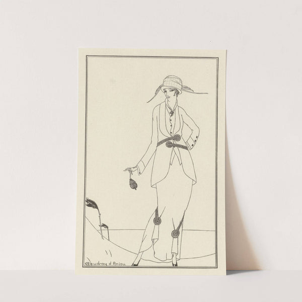 Journal des Dames et des Modes, Costumes Parisiens, 1914, No. 167 by Gaudray d'Anjou